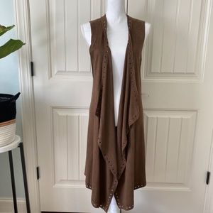 Western long vest
